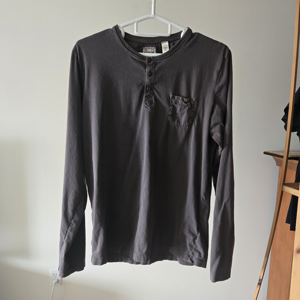 XL Dark/Smoke/Green Diesel Long Sleeve Shirt